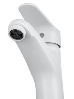 Смеситель для раковины Wonzon & Woghand WW-A40212-MW белый матовый